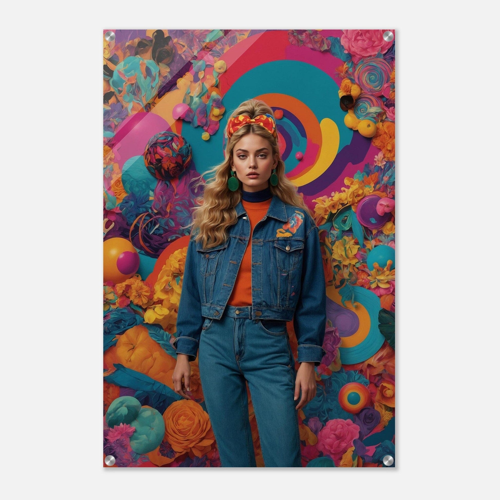 Acrylic Print - Moderne Kunstwerke mit glänzendem Finish Print Material Modern Masterpieces 60x90 cm / 24x36″ 
