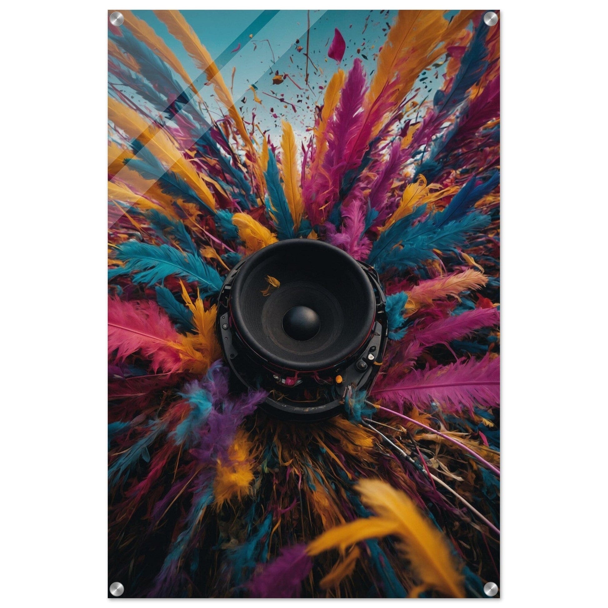 Acrylic Print - Moderne Kunstwerke mit glänzendem Finish Print Material Modern Masterpieces 60x90 cm / 24x36″ 
