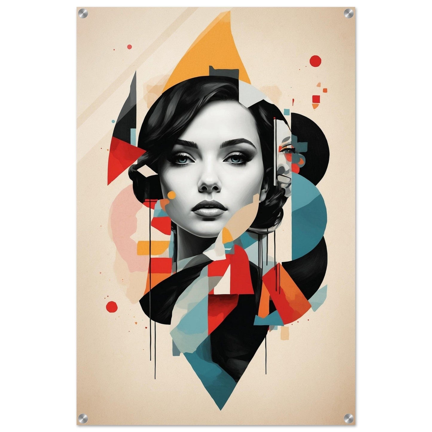 Acrylic Print - Moderne Kunstwerke mit glänzendem Finish Print Material Modern Masterpieces 60x90 cm / 24x36″ 