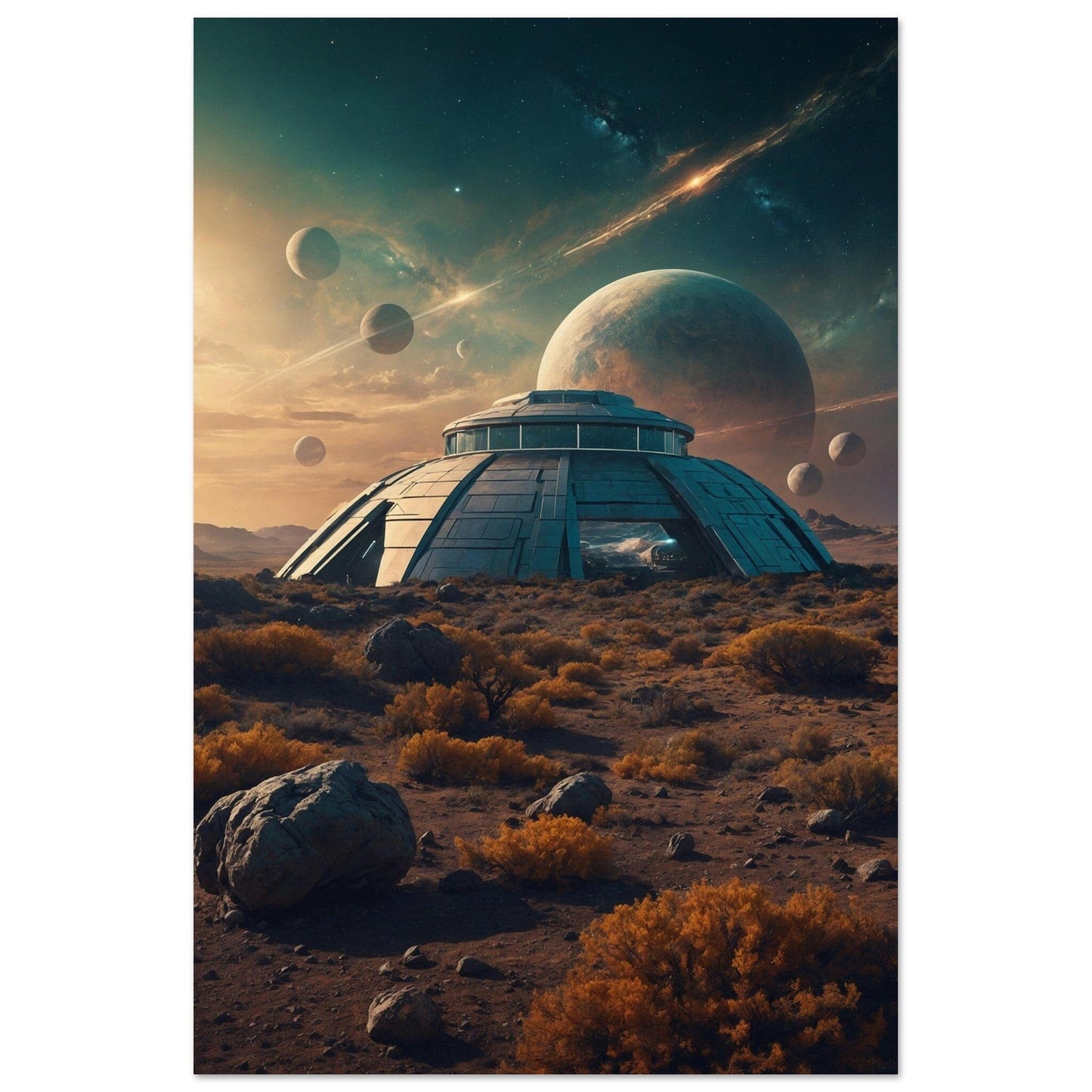 Aluminium Print - Moderne Kunstwerke mit metallischem Glanz Print Material Modern Masterpieces 40x60 cm / 16x24″ 