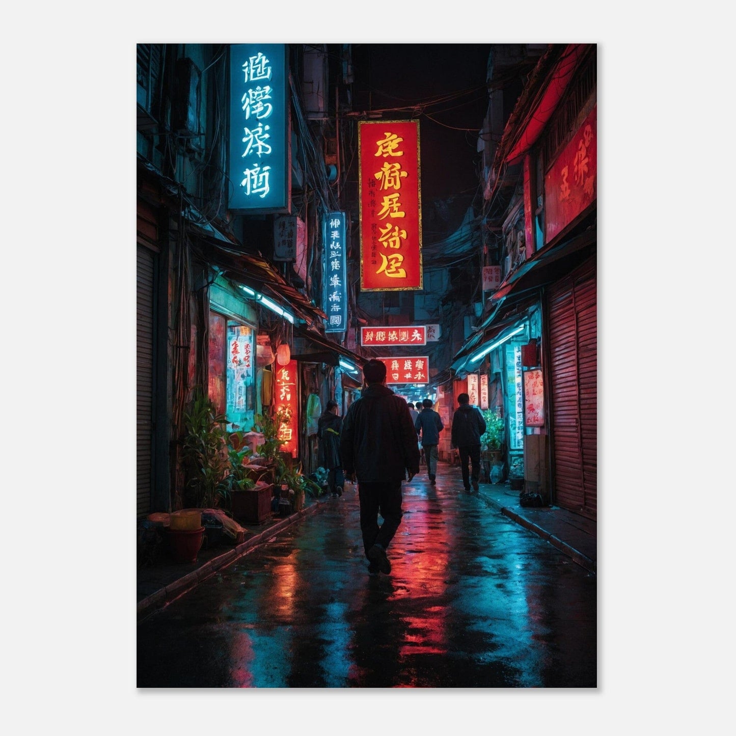 Aluminium Print - Moderne Kunstwerke mit metallischem Glanz Print Material Modern Masterpieces 50x70 cm / 20x28″ 