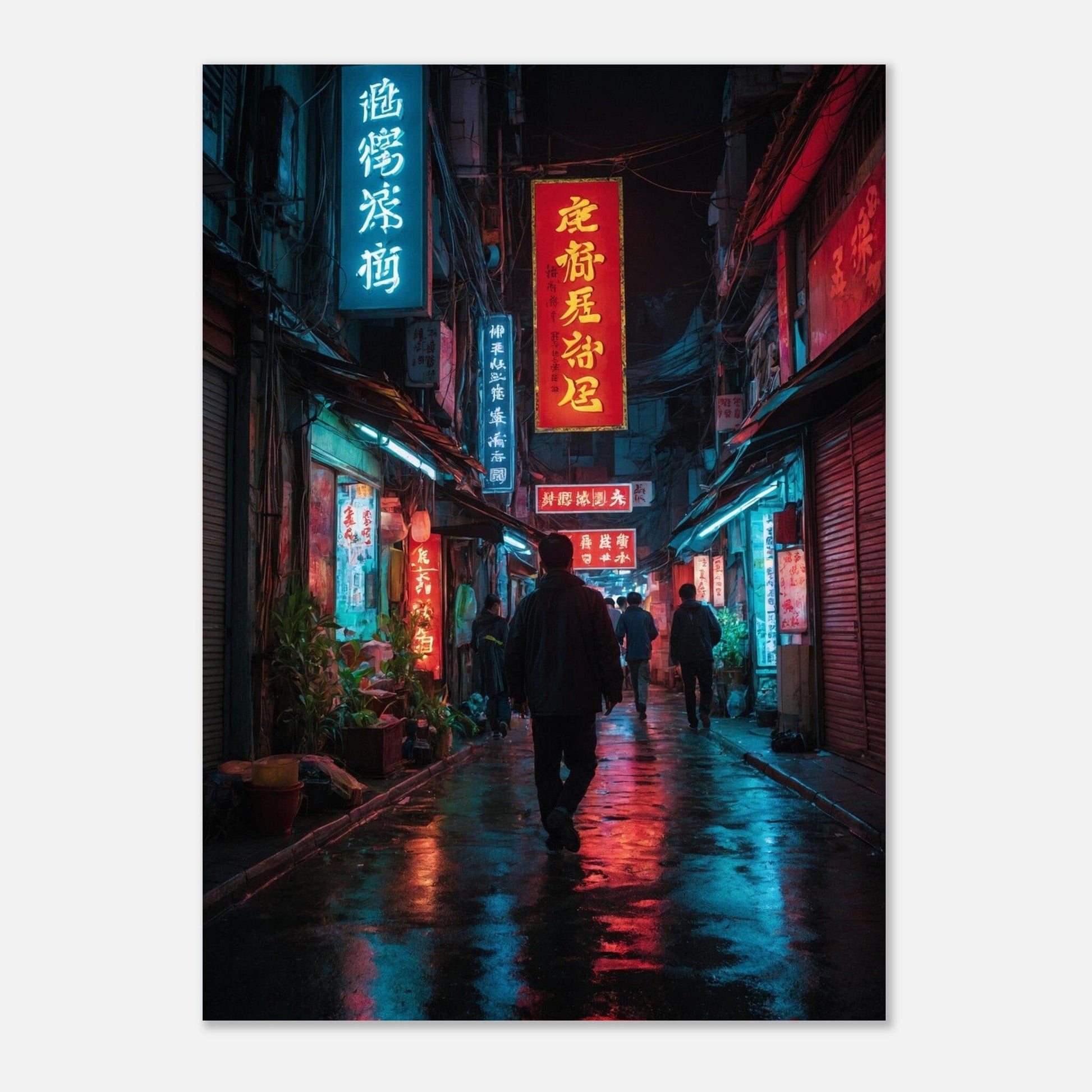 Aluminium Print - Moderne Kunstwerke mit metallischem Glanz Print Material Modern Masterpieces 50x70 cm / 20x28″ 