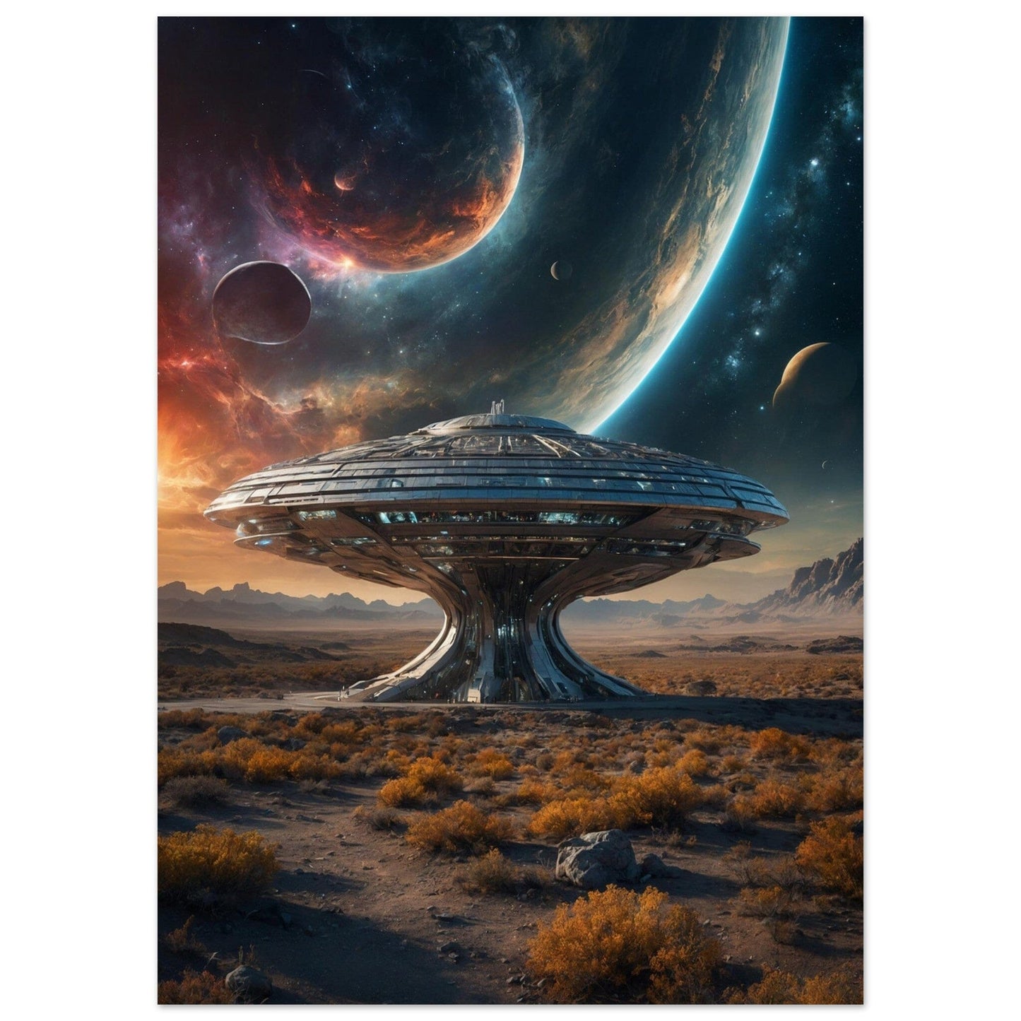 Aluminium Print - Moderne Kunstwerke mit metallischem Glanz Print Material Modern Masterpieces 50x70 cm / 20x28″ 