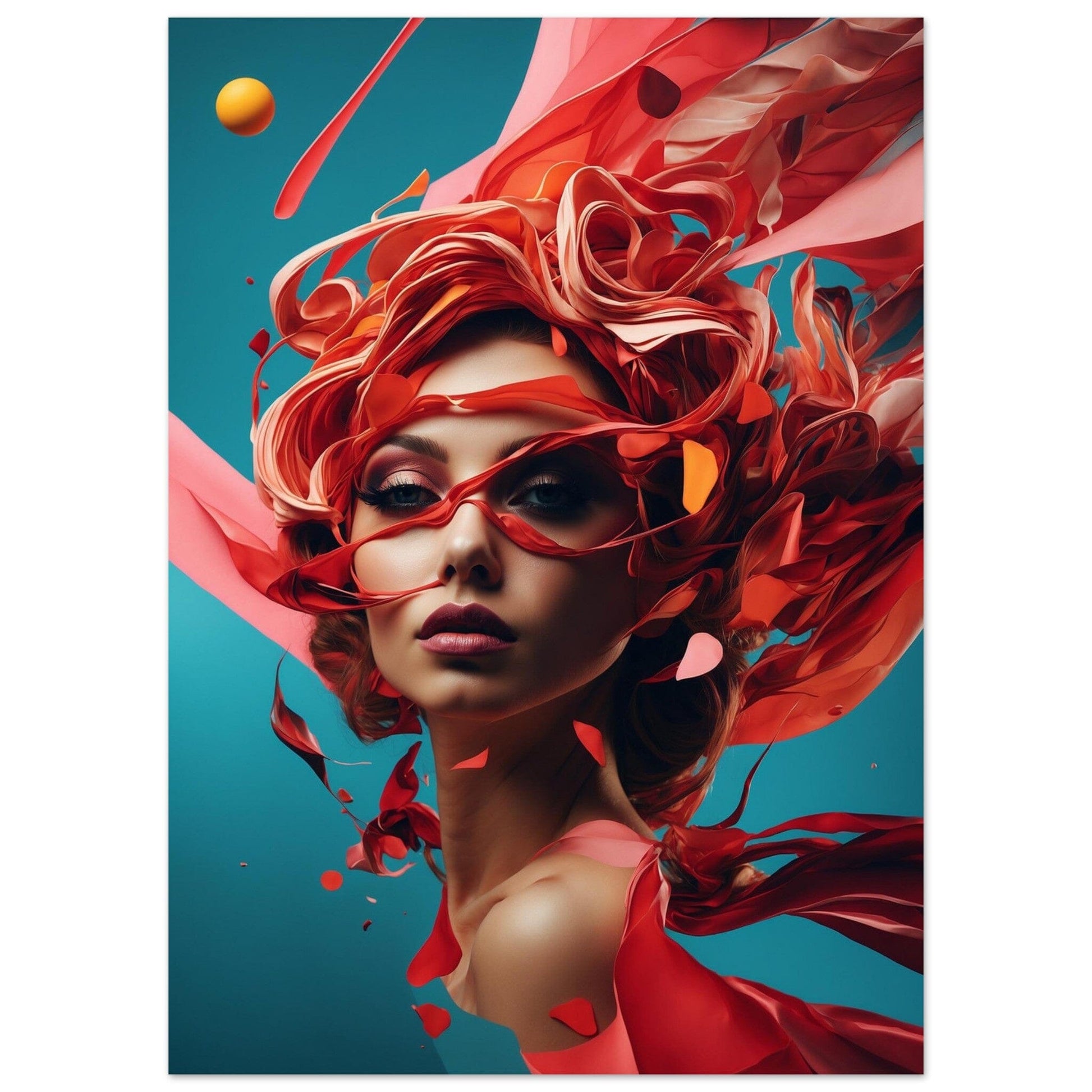 Aluminium Print - Moderne Kunstwerke mit metallischem Glanz Print Material Modern Masterpieces 50x70 cm / 20x28″ 