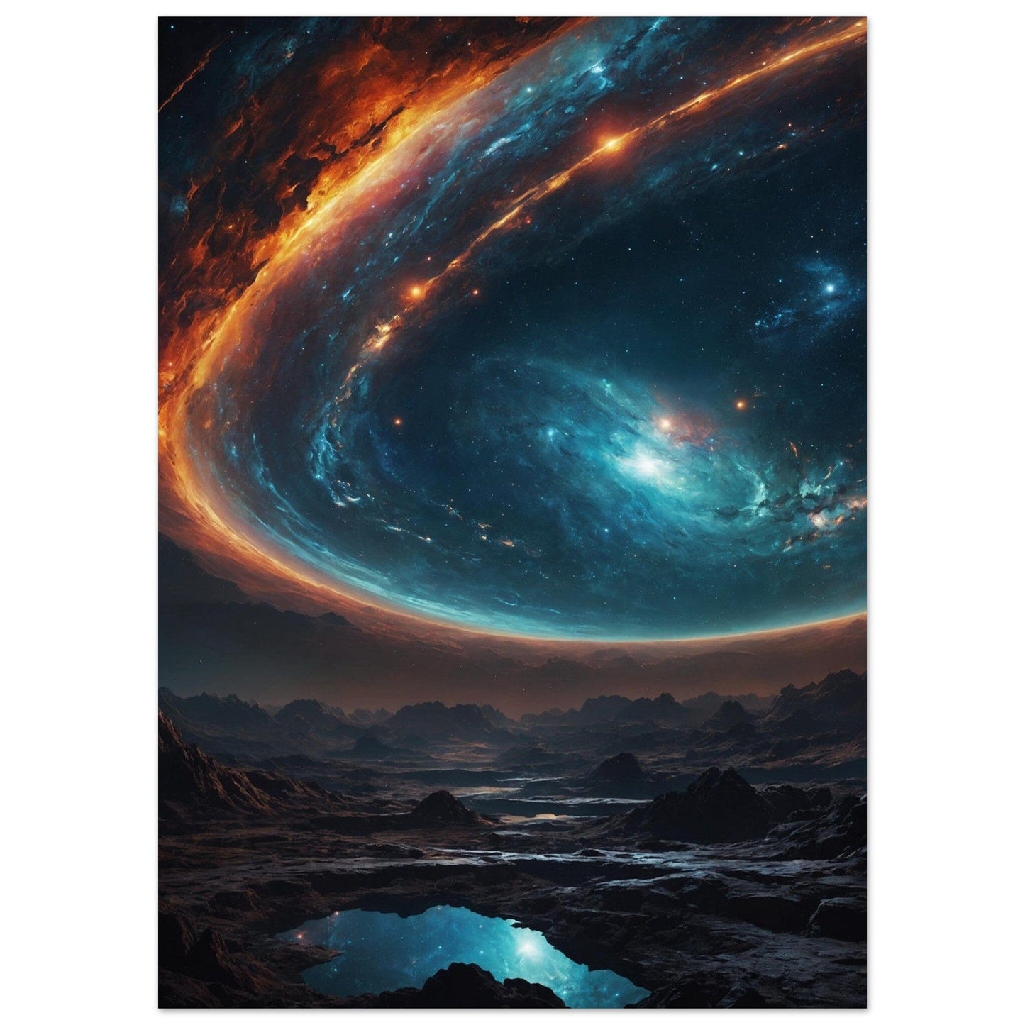 Aluminium Print - Moderne Kunstwerke mit metallischem Glanz Print Material Modern Masterpieces 50x70 cm / 20x28″ 
