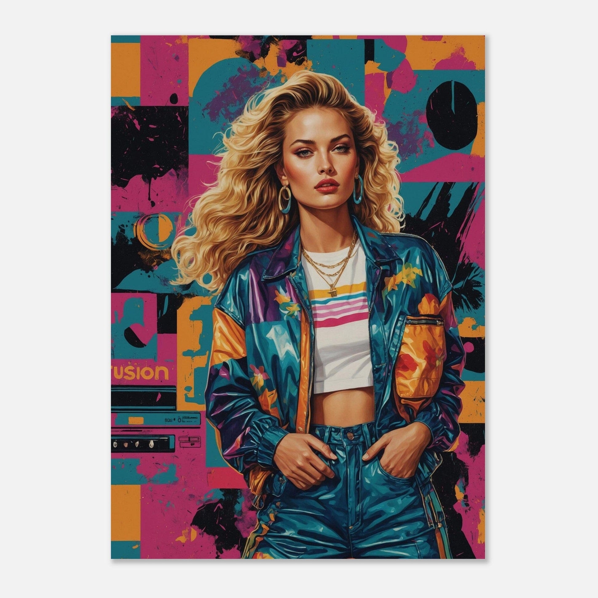 Aluminium Print - Moderne Kunstwerke mit metallischem Glanz Print Material Modern Masterpieces 50x70 cm / 20x28″ 