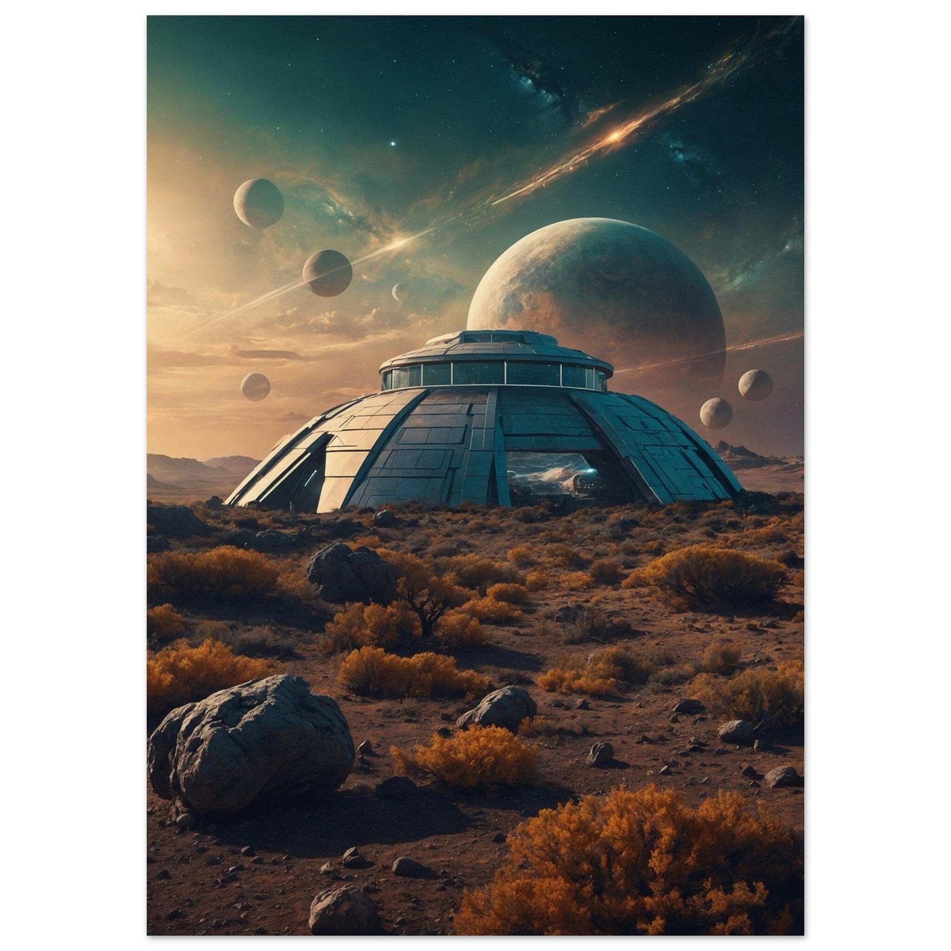 Aluminium Print - Moderne Kunstwerke mit metallischem Glanz Print Material Modern Masterpieces 50x70 cm / 20x28″ 
