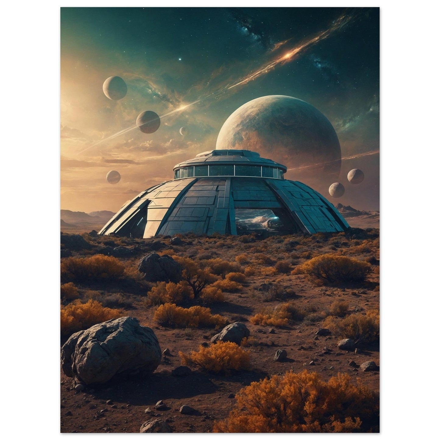 Aluminium Print - Moderne Kunstwerke mit metallischem Glanz Print Material Modern Masterpieces 60x80 cm / 24x32″ 