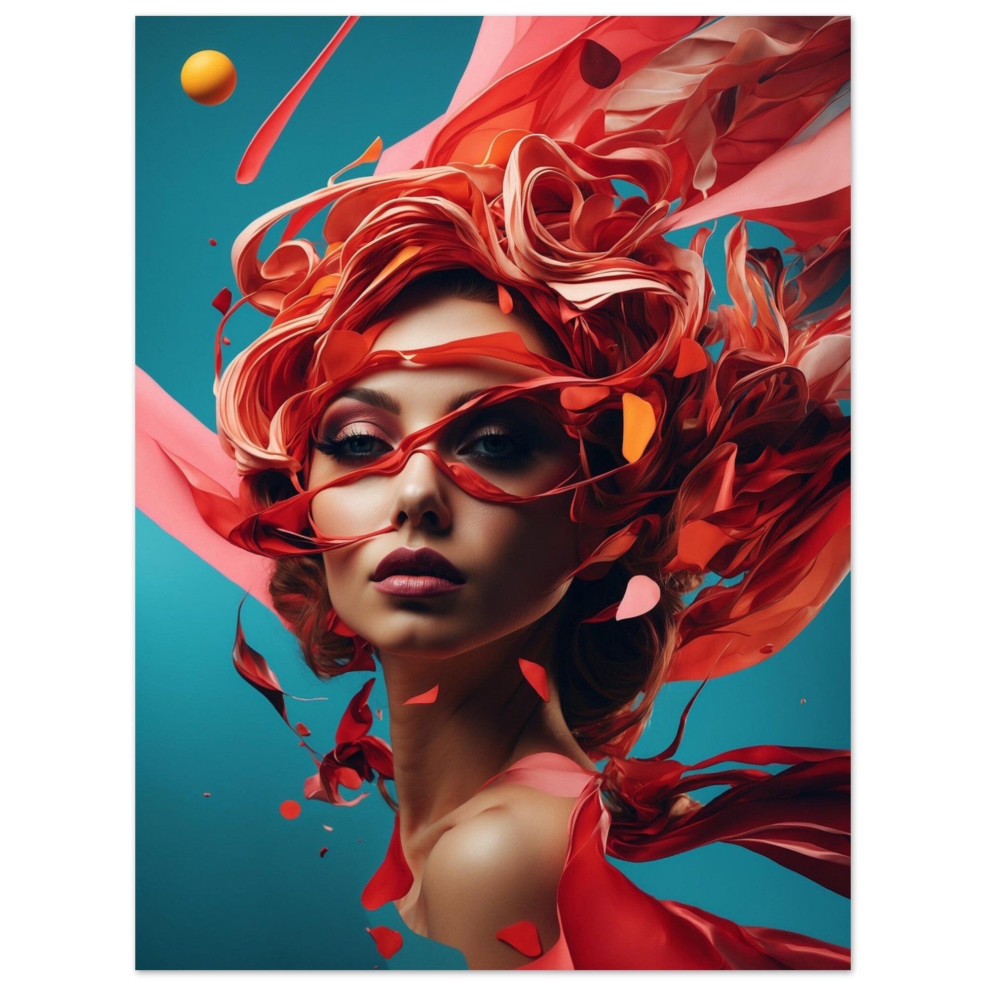 Aluminium Print - Moderne Kunstwerke mit metallischem Glanz Print Material Modern Masterpieces 60x80 cm / 24x32″ 