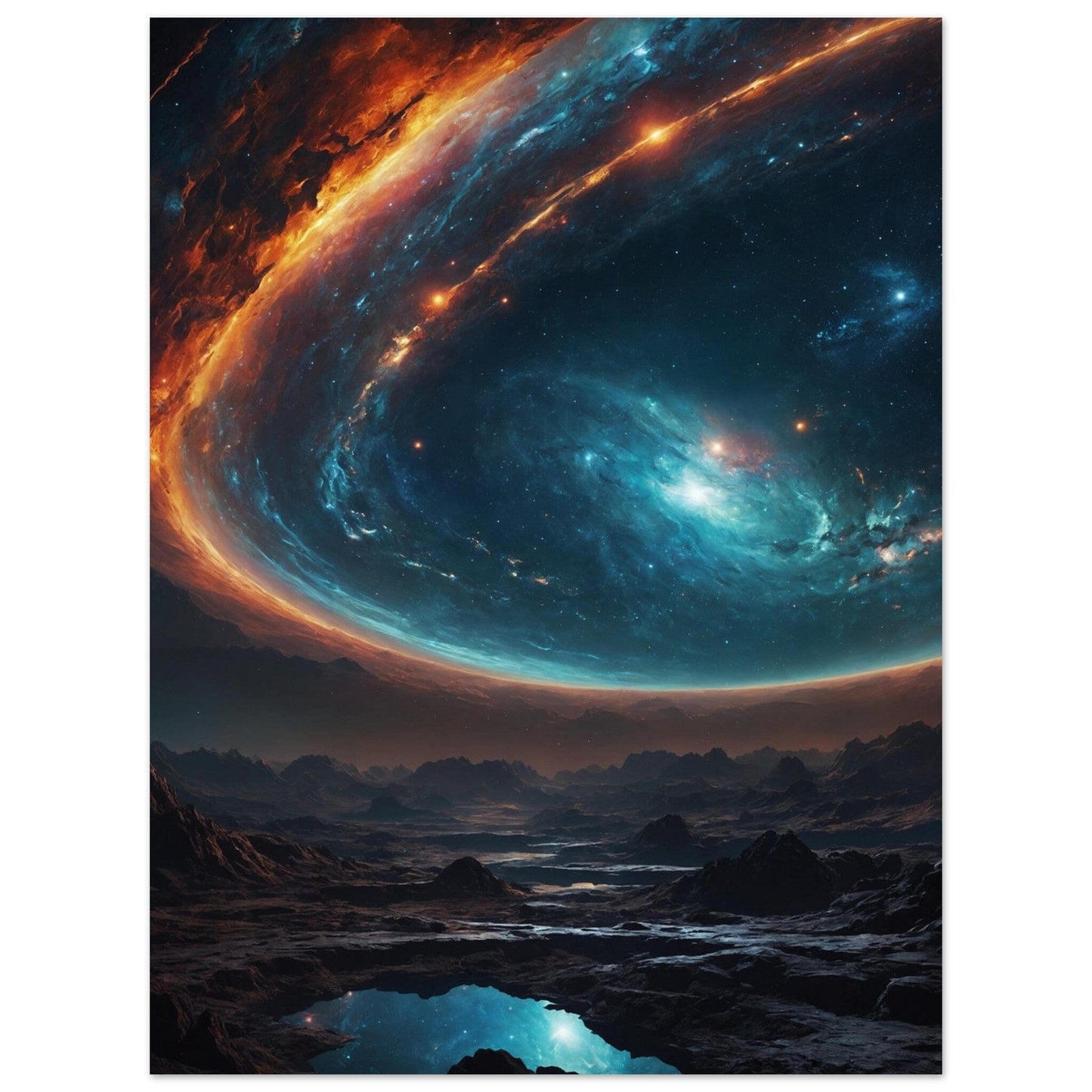 Aluminium Print - Moderne Kunstwerke mit metallischem Glanz Print Material Modern Masterpieces 60x80 cm / 24x32″ 