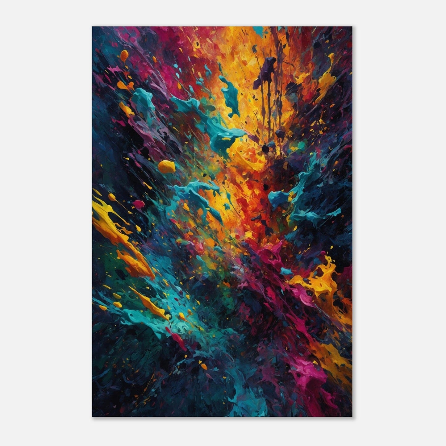 Aluminium Print - Moderne Kunstwerke mit metallischem Glanz Print Material Modern Masterpieces 60x90 cm / 24x36″ 