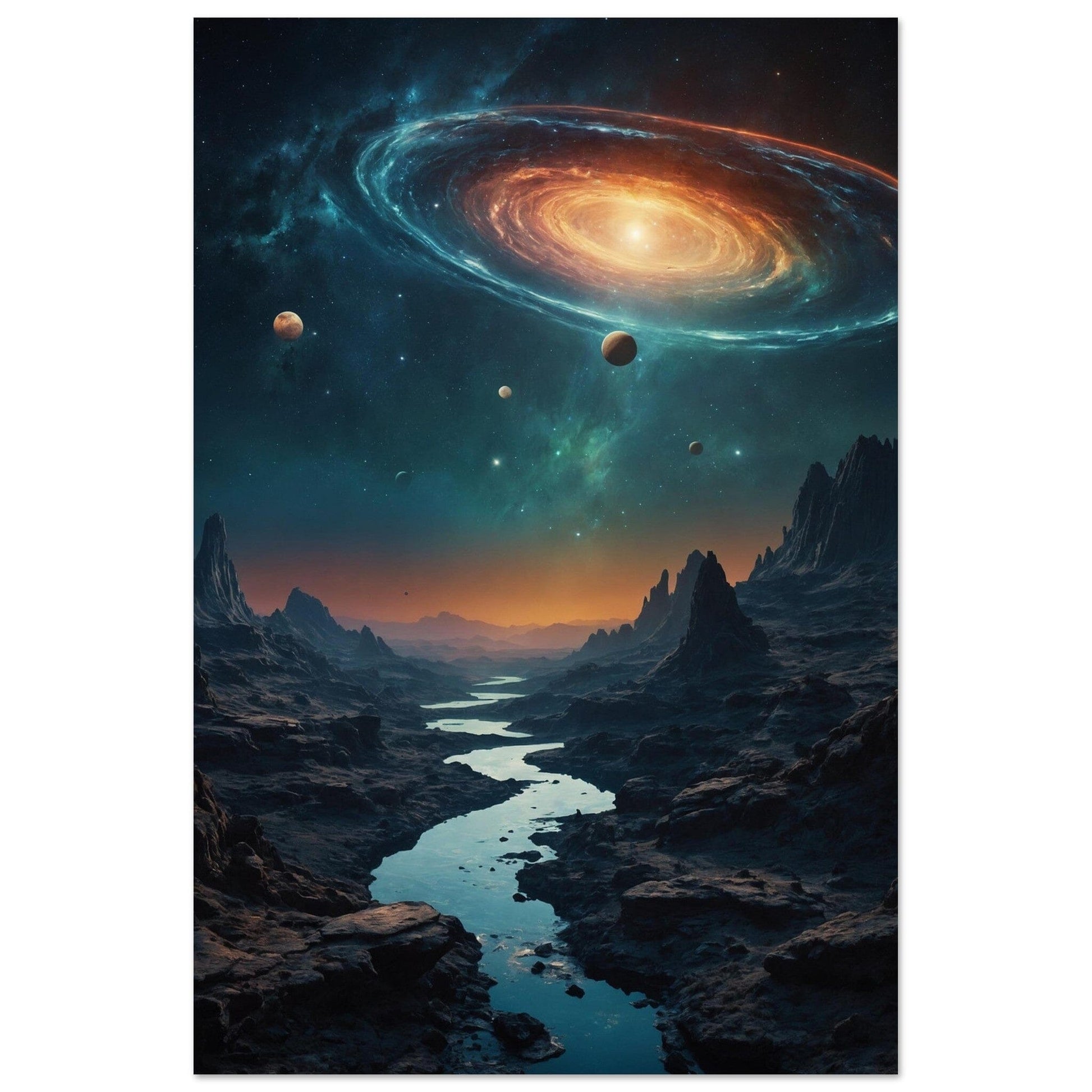 Aluminium Print - Moderne Kunstwerke mit metallischem Glanz Print Material Modern Masterpieces 60x90 cm / 24x36″ 