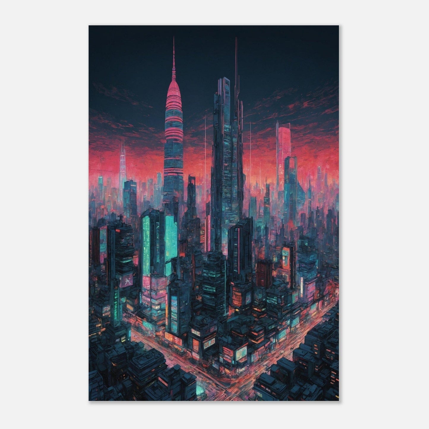 Aluminium Print - Moderne Kunstwerke mit metallischem Glanz Print Material Modern Masterpieces 60x90 cm / 24x36″ 