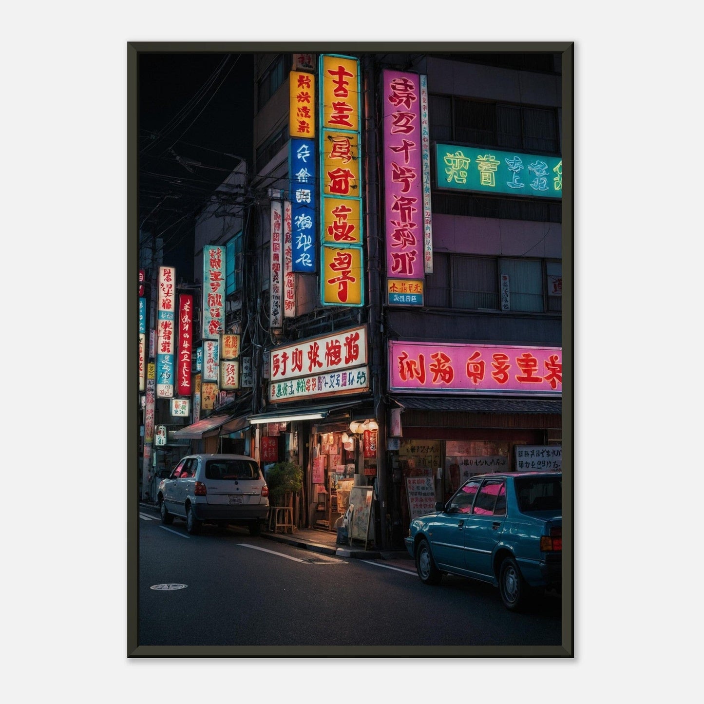 Bamboo Breeze: Whispering Winds of Wisdom Print Material Modern Masterpieces 50x70 cm / 20x28″ 