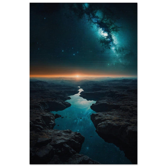 Brushed Aluminium Print - Moderne Kunstwerke mit gebürstetem Finish Print Material Modern Masterpieces 40x60 cm / 16x24″ 