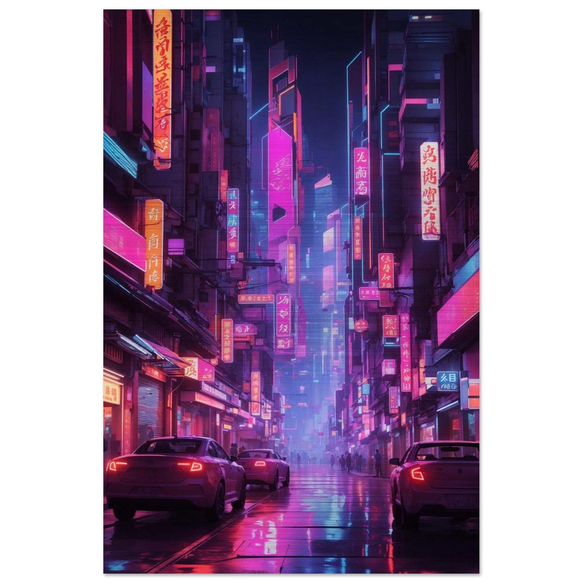 Brushed Aluminium Print - Moderne Kunstwerke mit gebürstetem Finish Print Material Modern Masterpieces 40x60 cm / 16x24″ 