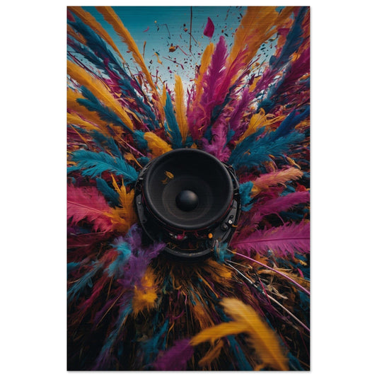 Brushed Aluminium Print - Moderne Kunstwerke mit gebürstetem Finish Print Material Modern Masterpieces 40x60 cm / 16x24″ 