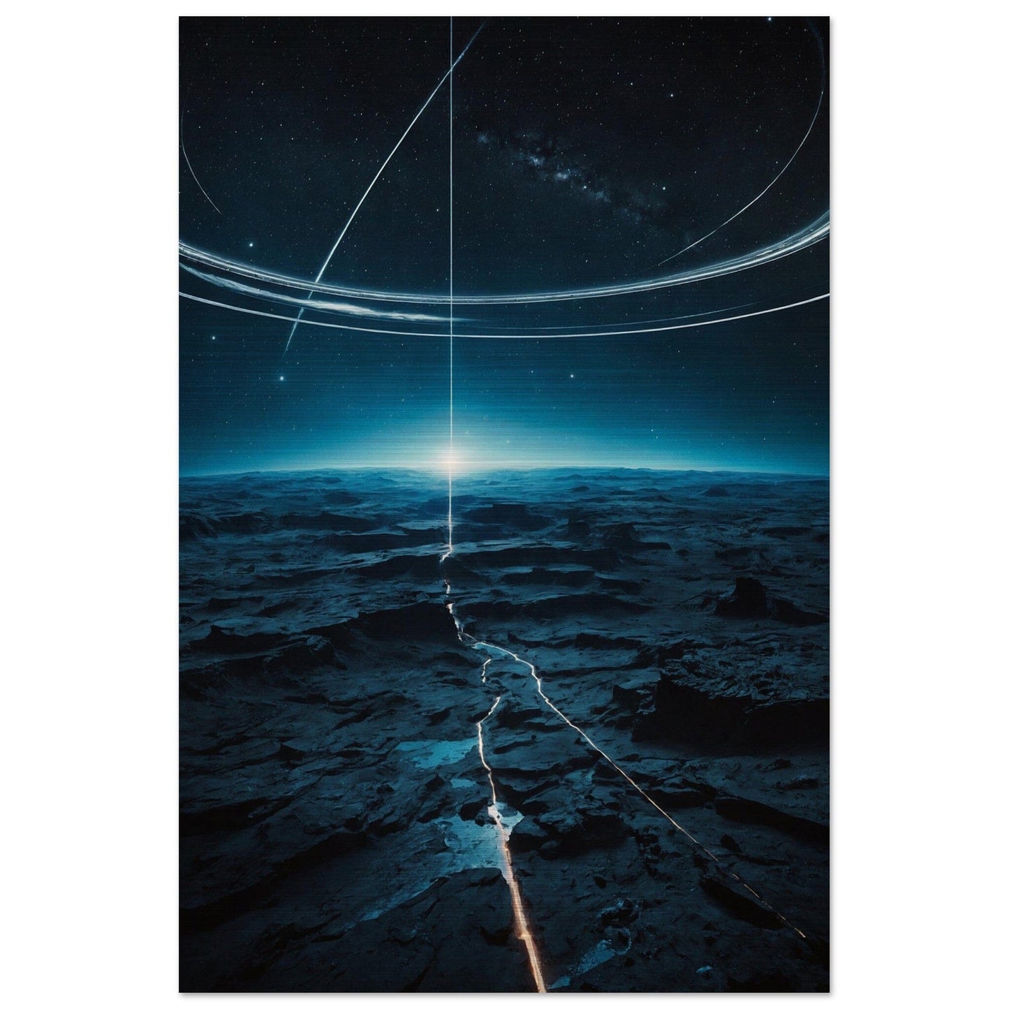 Brushed Aluminium Print - Moderne Kunstwerke mit gebürstetem Finish Print Material Modern Masterpieces 40x60 cm / 16x24″ 