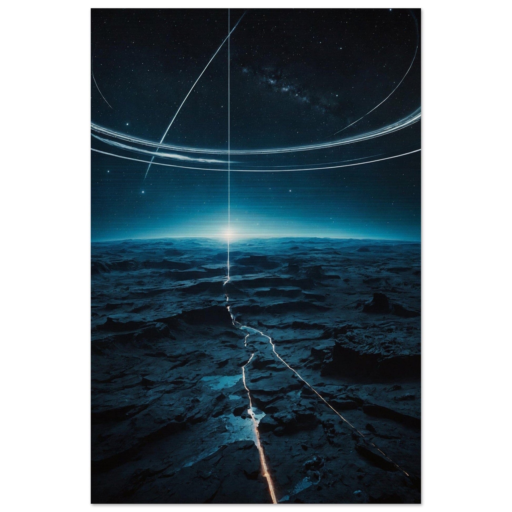 Brushed Aluminium Print - Moderne Kunstwerke mit gebürstetem Finish Print Material Modern Masterpieces 40x60 cm / 16x24″ 
