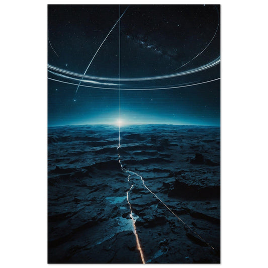 Brushed Aluminium Print - Moderne Kunstwerke mit gebürstetem Finish Print Material Modern Masterpieces 40x60 cm / 16x24″ 