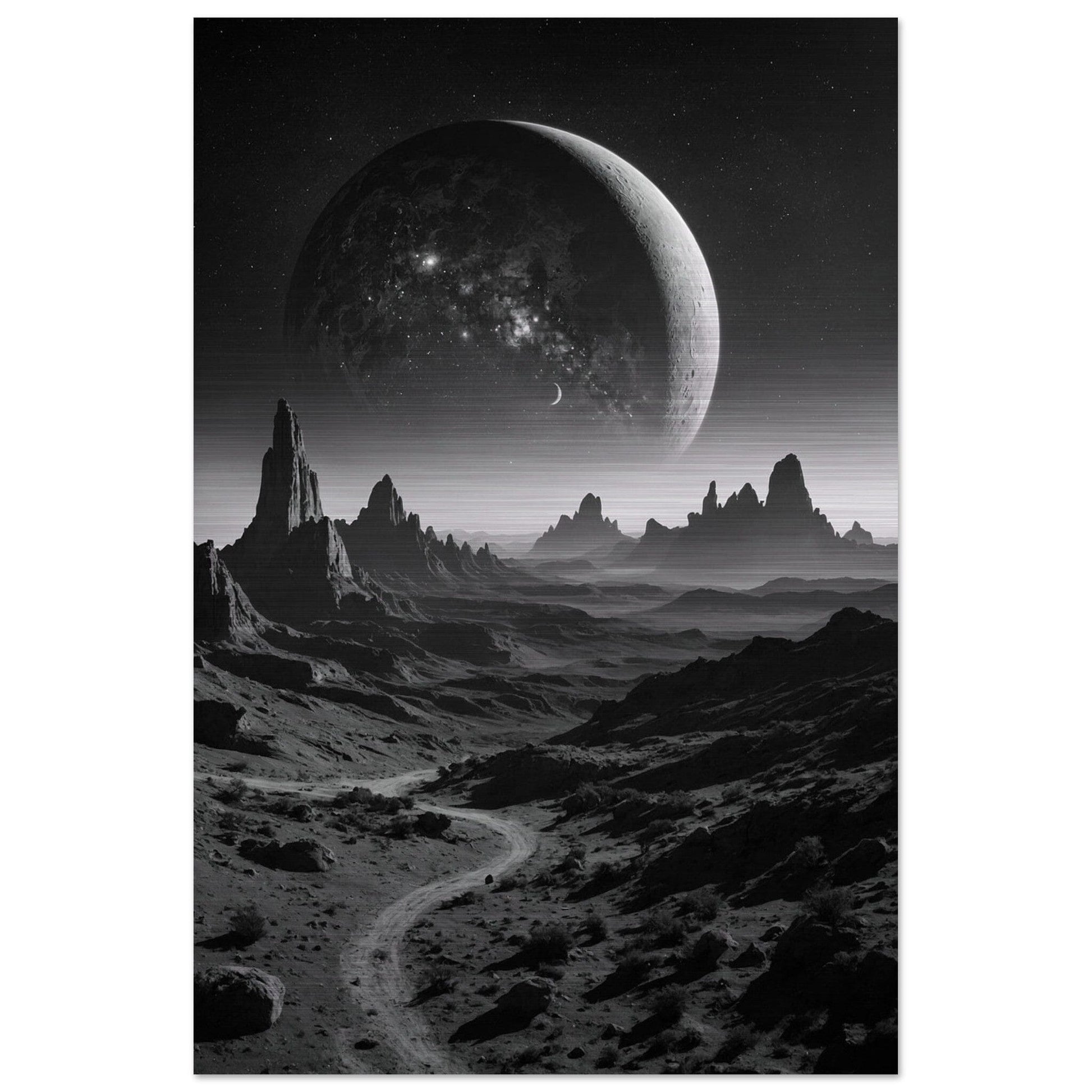 Brushed Aluminium Print - Moderne Kunstwerke mit gebürstetem Finish Print Material Modern Masterpieces 40x60 cm / 16x24″ 