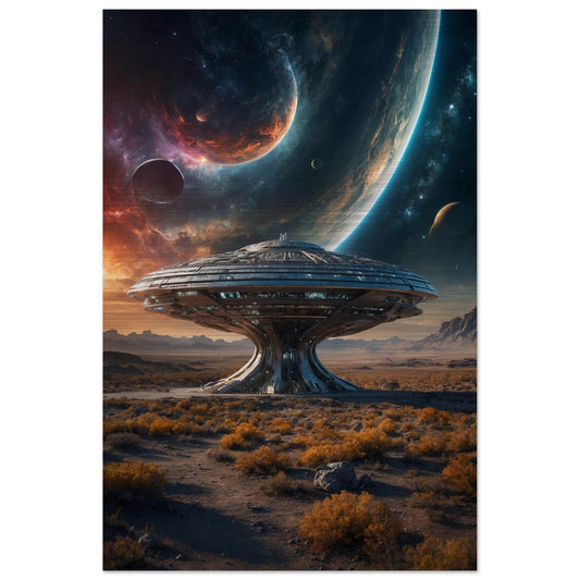 Brushed Aluminium Print - Moderne Kunstwerke mit gebürstetem Finish Print Material Modern Masterpieces 40x60 cm / 16x24″ 
