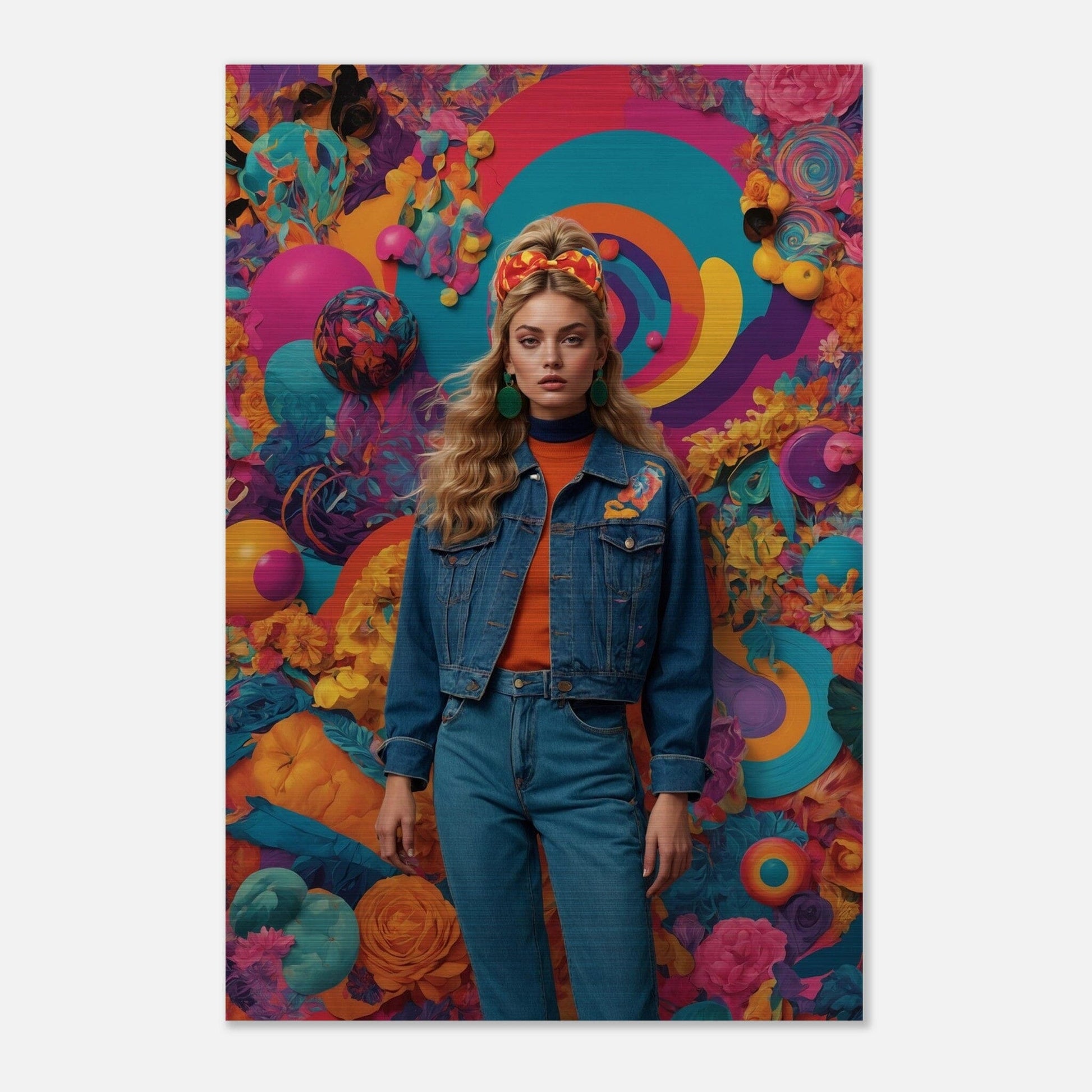Brushed Aluminium Print - Moderne Kunstwerke mit gebürstetem Finish Print Material Modern Masterpieces 40x60 cm / 16x24″ 