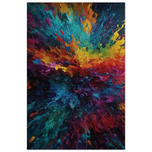 Brushed Aluminium Print - Moderne Kunstwerke mit gebürstetem Finish Print Material Modern Masterpieces 40x60 cm / 16x24″ 