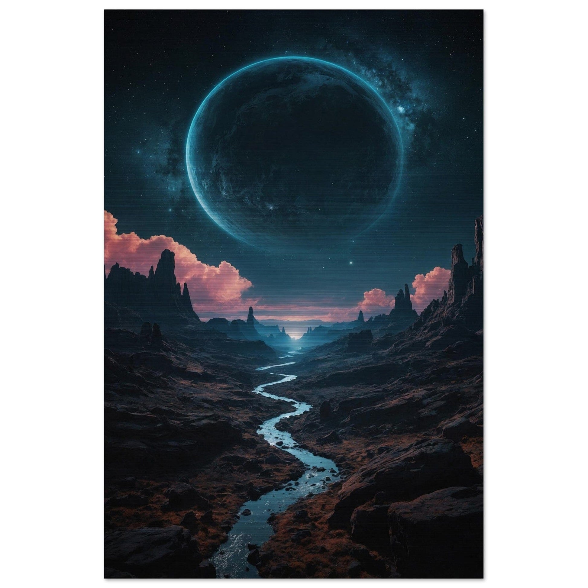 Brushed Aluminium Print - Moderne Kunstwerke mit gebürstetem Finish Print Material Modern Masterpieces 40x60 cm / 16x24″ 