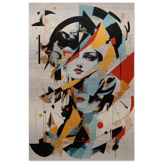 Brushed Aluminium Print - Moderne Kunstwerke mit gebürstetem Finish Print Material Modern Masterpieces 40x60 cm / 16x24″ 