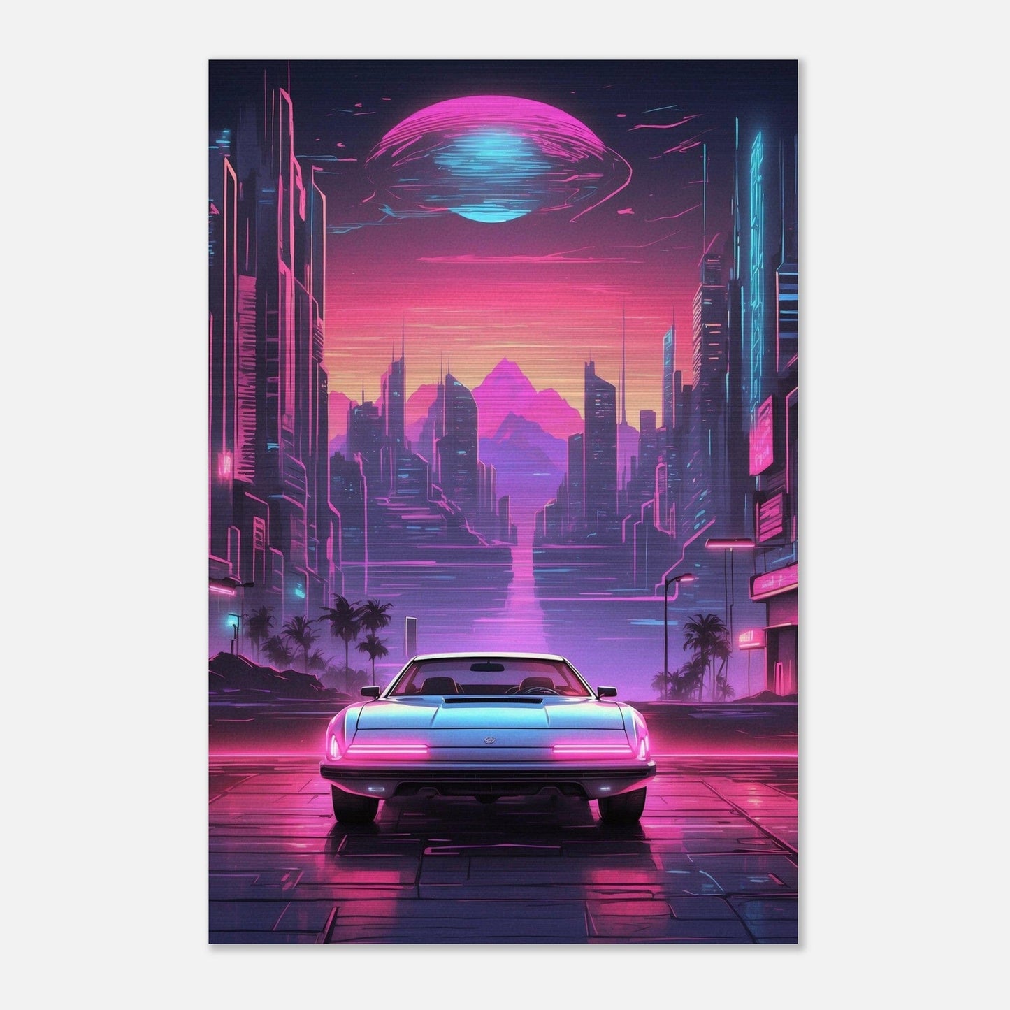 Brushed Aluminium Print - Moderne Kunstwerke mit gebürstetem Finish Print Material Modern Masterpieces 40x60 cm / 16x24″ 