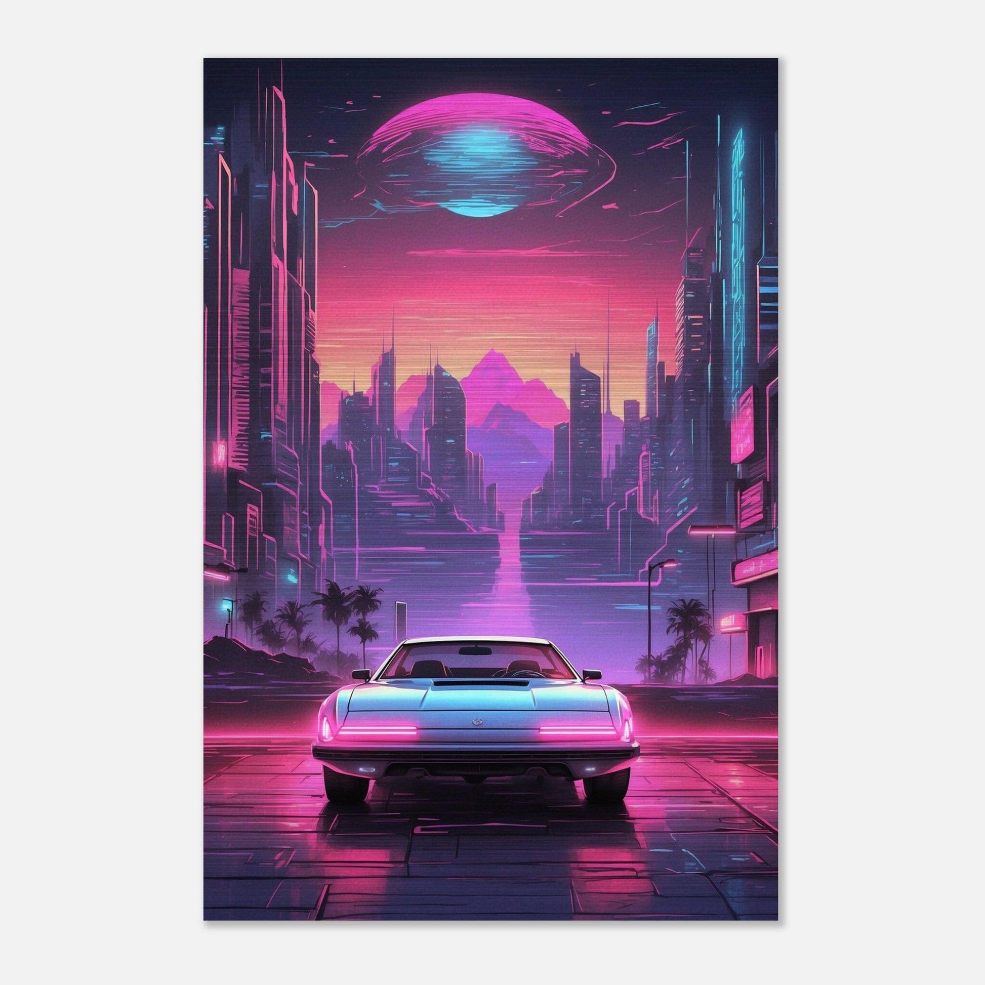 Brushed Aluminium Print - Moderne Kunstwerke mit gebürstetem Finish Print Material Modern Masterpieces 40x60 cm / 16x24″ 