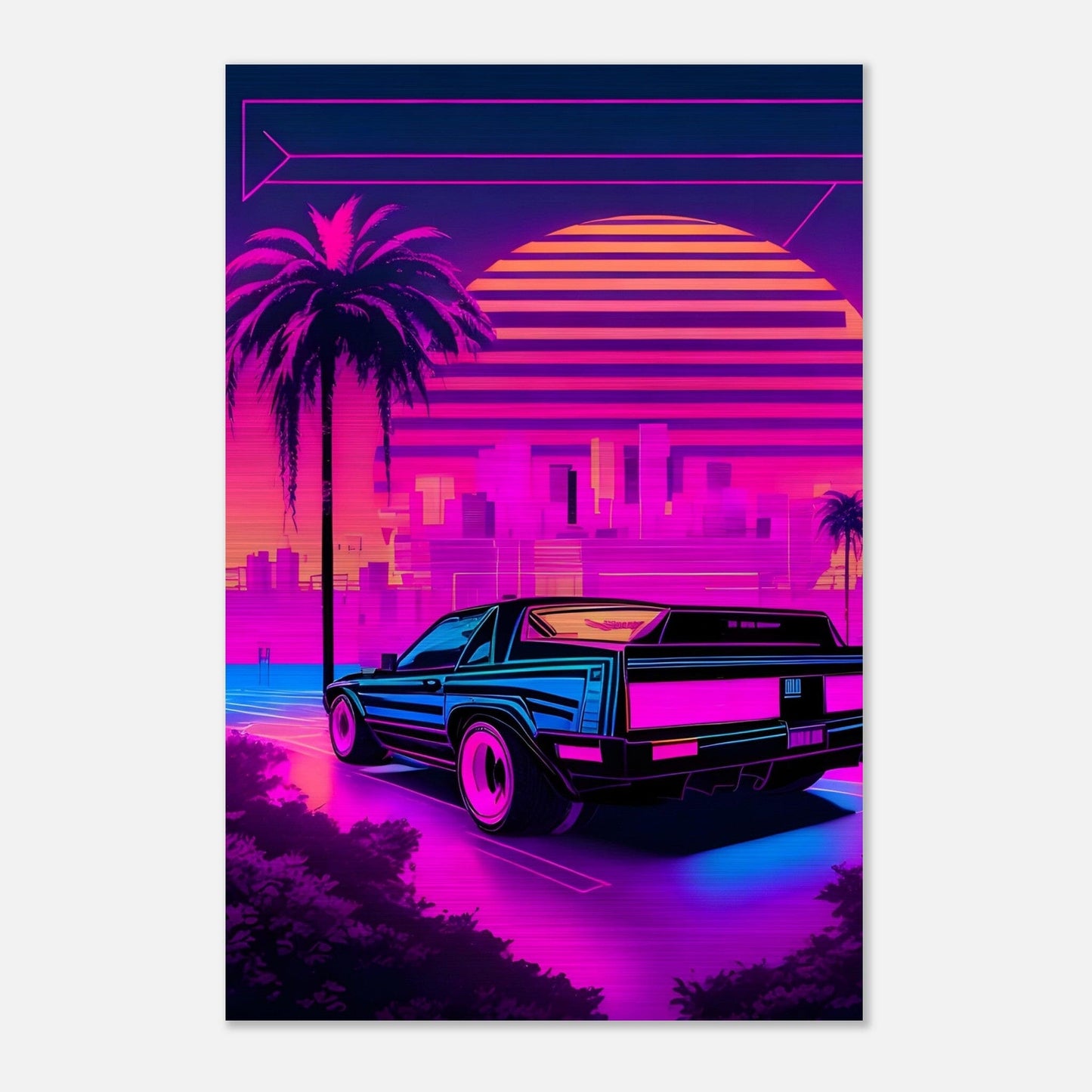 Brushed Aluminium Print - Moderne Kunstwerke mit gebürstetem Finish Print Material Modern Masterpieces 40x60 cm / 16x24″ 