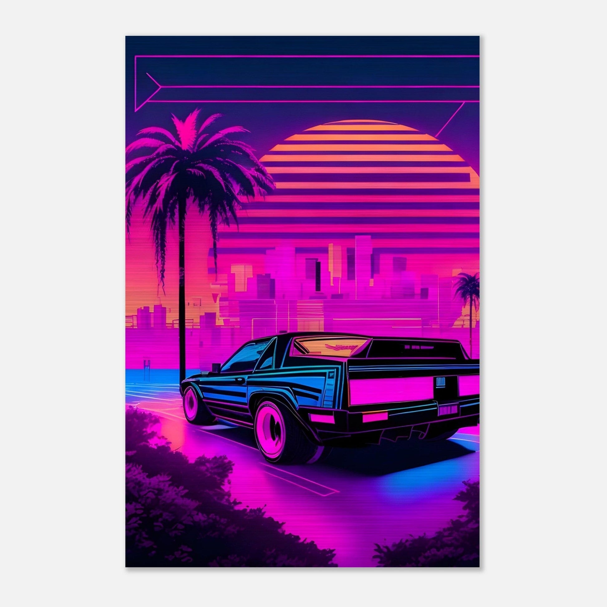 Brushed Aluminium Print - Moderne Kunstwerke mit gebürstetem Finish Print Material Modern Masterpieces 40x60 cm / 16x24″ 