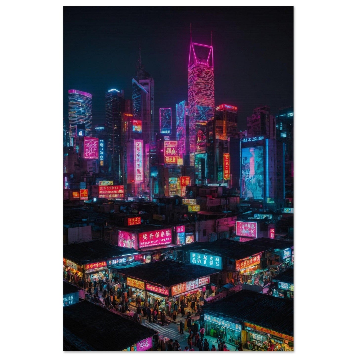 Brushed Aluminium Print - Moderne Kunstwerke mit gebürstetem Finish Print Material Modern Masterpieces 40x60 cm / 16x24″ 