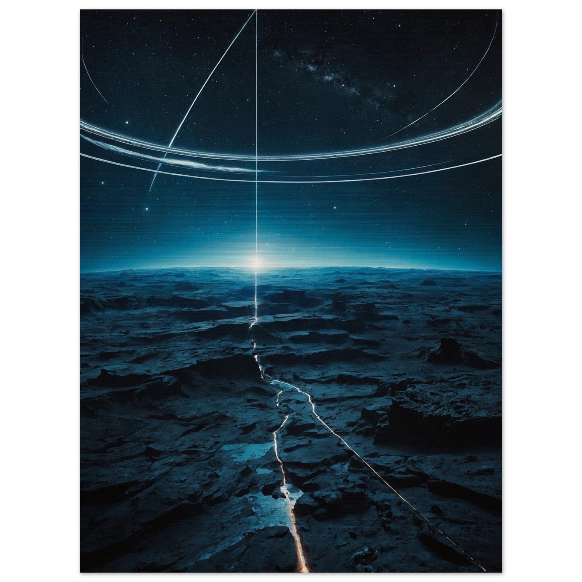 Brushed Aluminium Print - Moderne Kunstwerke mit gebürstetem Finish Print Material Modern Masterpieces 45x60 cm / 18x24″ 
