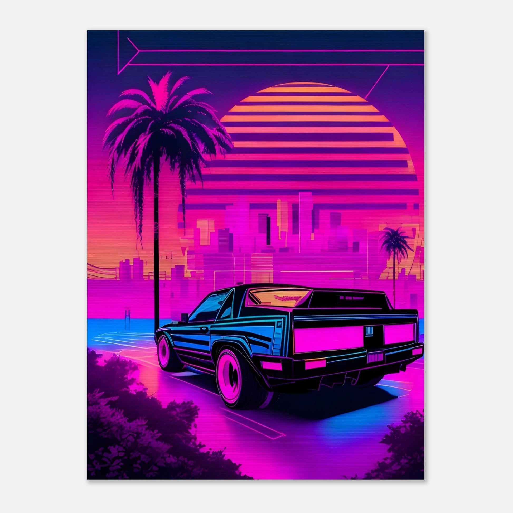 Brushed Aluminium Print - Moderne Kunstwerke mit gebürstetem Finish Print Material Modern Masterpieces 45x60 cm / 18x24″ 