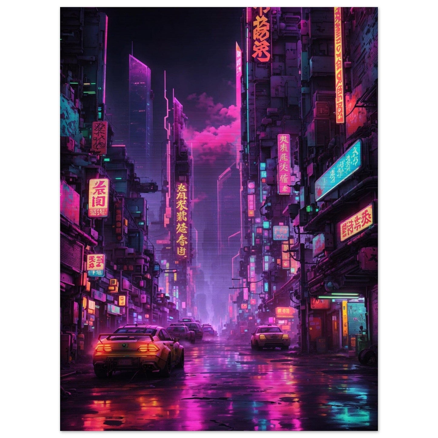 Brushed Aluminium Print - Moderne Kunstwerke mit gebürstetem Finish Print Material Modern Masterpieces 45x60 cm / 18x24″ 