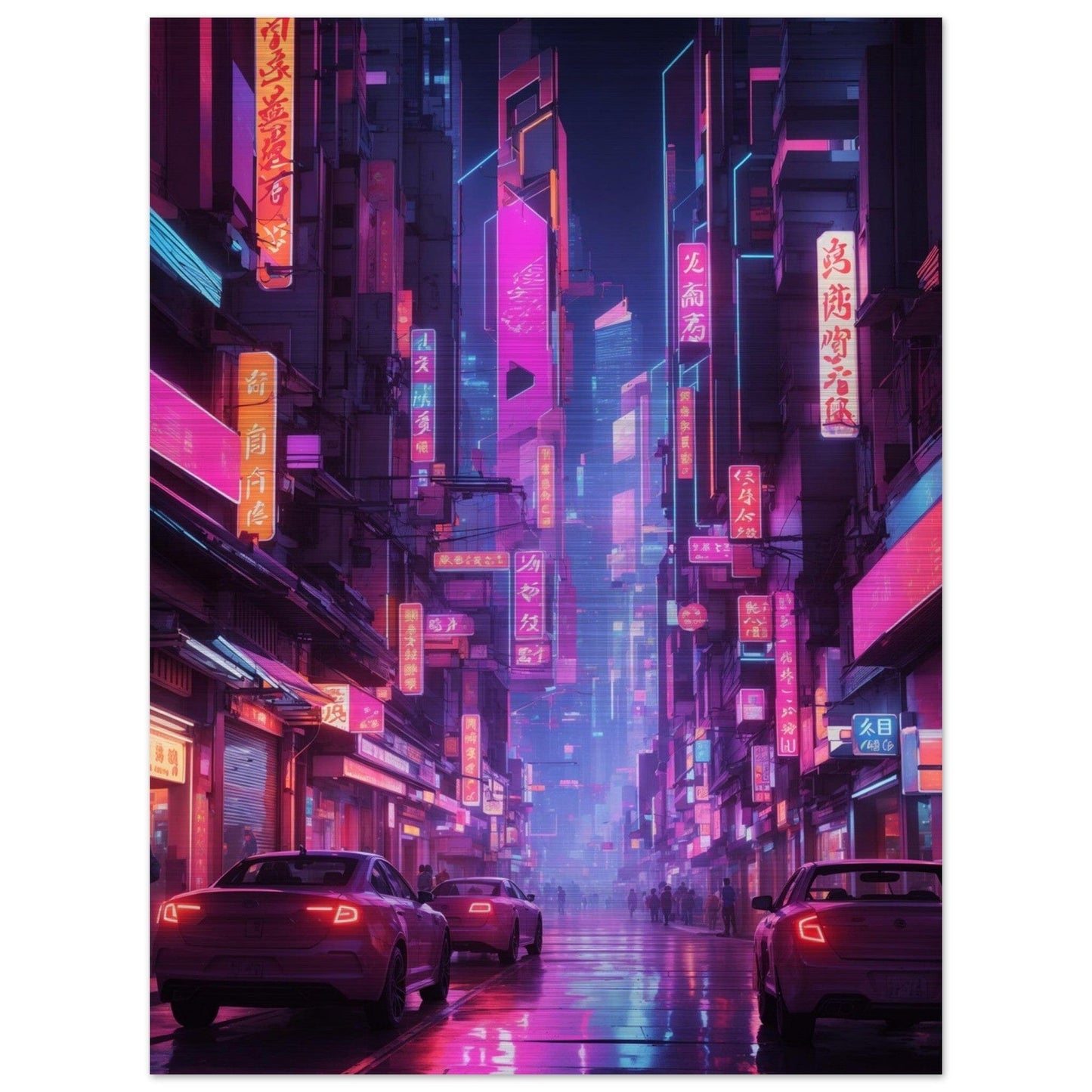 Brushed Aluminium Print - Moderne Kunstwerke mit gebürstetem Finish Print Material Modern Masterpieces 45x60 cm / 18x24″ 