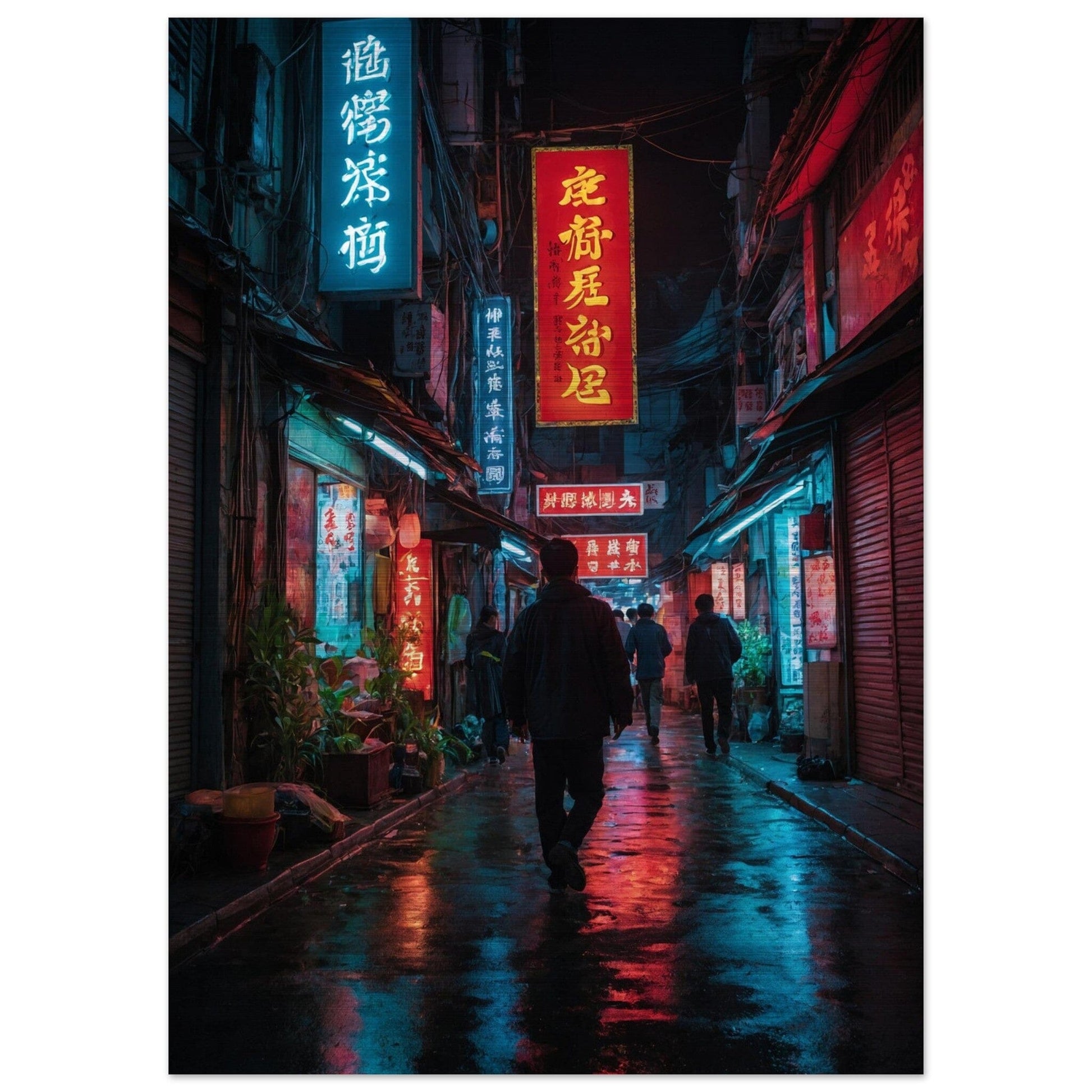 Brushed Aluminium Print - Moderne Kunstwerke mit gebürstetem Finish Print Material Modern Masterpieces 50x70 cm / 20x28″ 