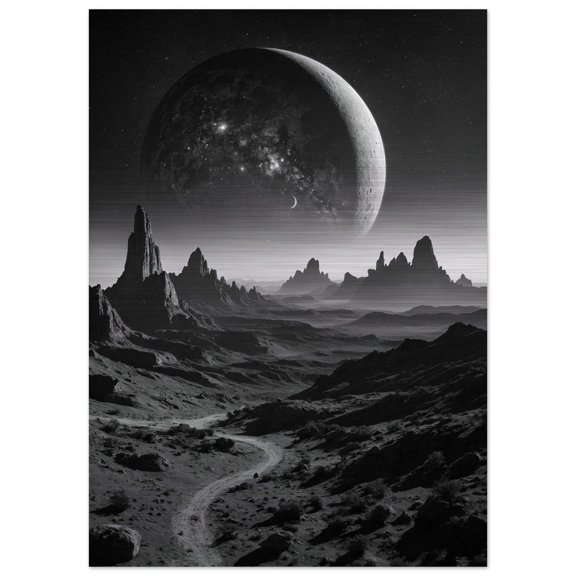 Brushed Aluminium Print - Moderne Kunstwerke mit gebürstetem Finish Print Material Modern Masterpieces 50x70 cm / 20x28″ 