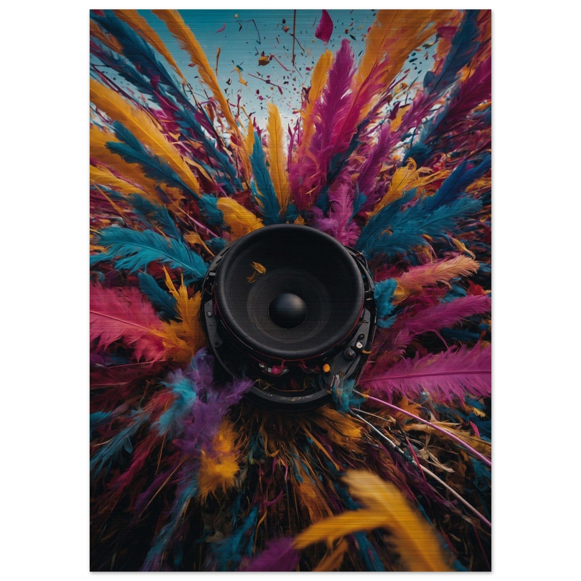 Brushed Aluminium Print - Moderne Kunstwerke mit gebürstetem Finish Print Material Modern Masterpieces 50x70 cm / 20x28″ 