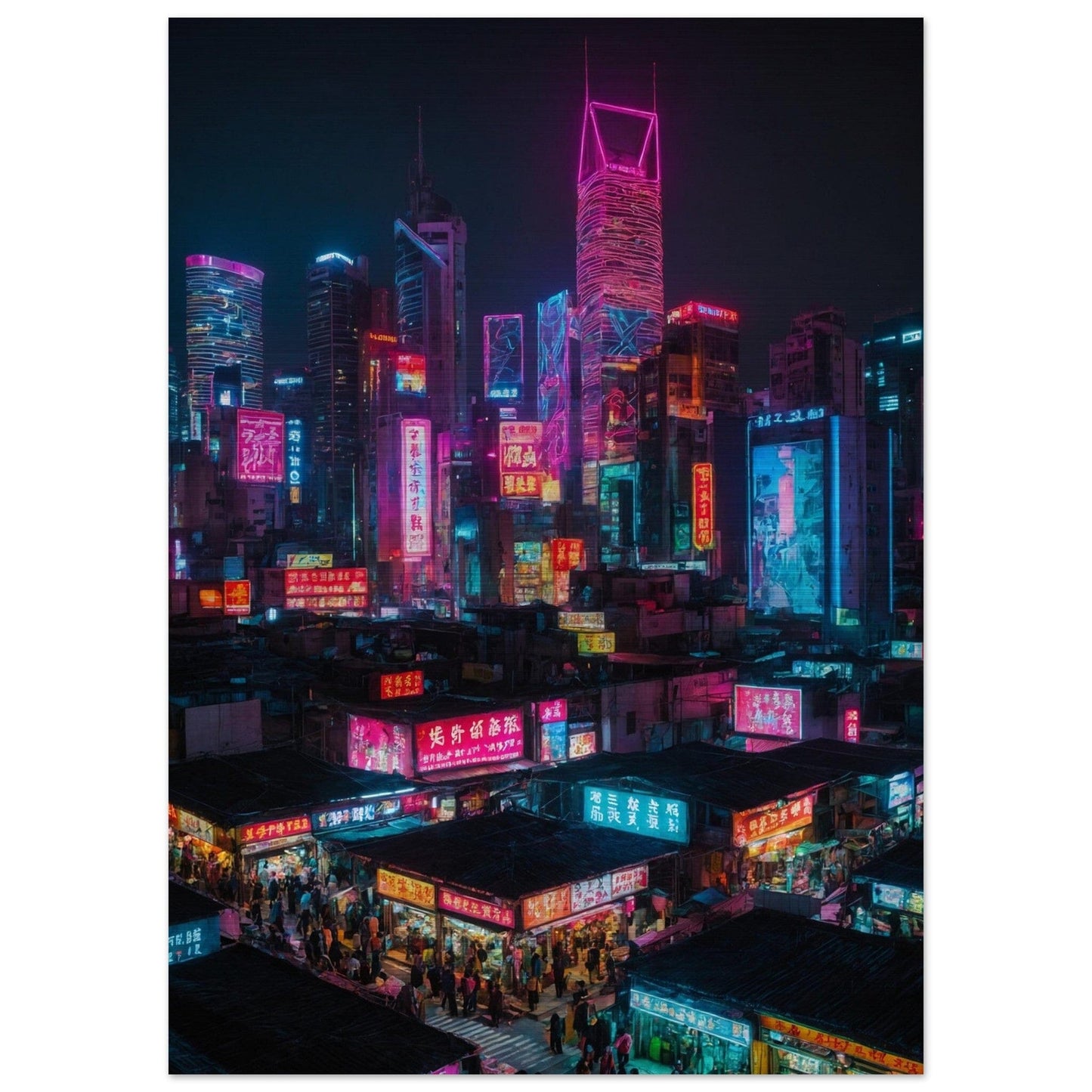 Brushed Aluminium Print - Moderne Kunstwerke mit gebürstetem Finish Print Material Modern Masterpieces 50x70 cm / 20x28″ 