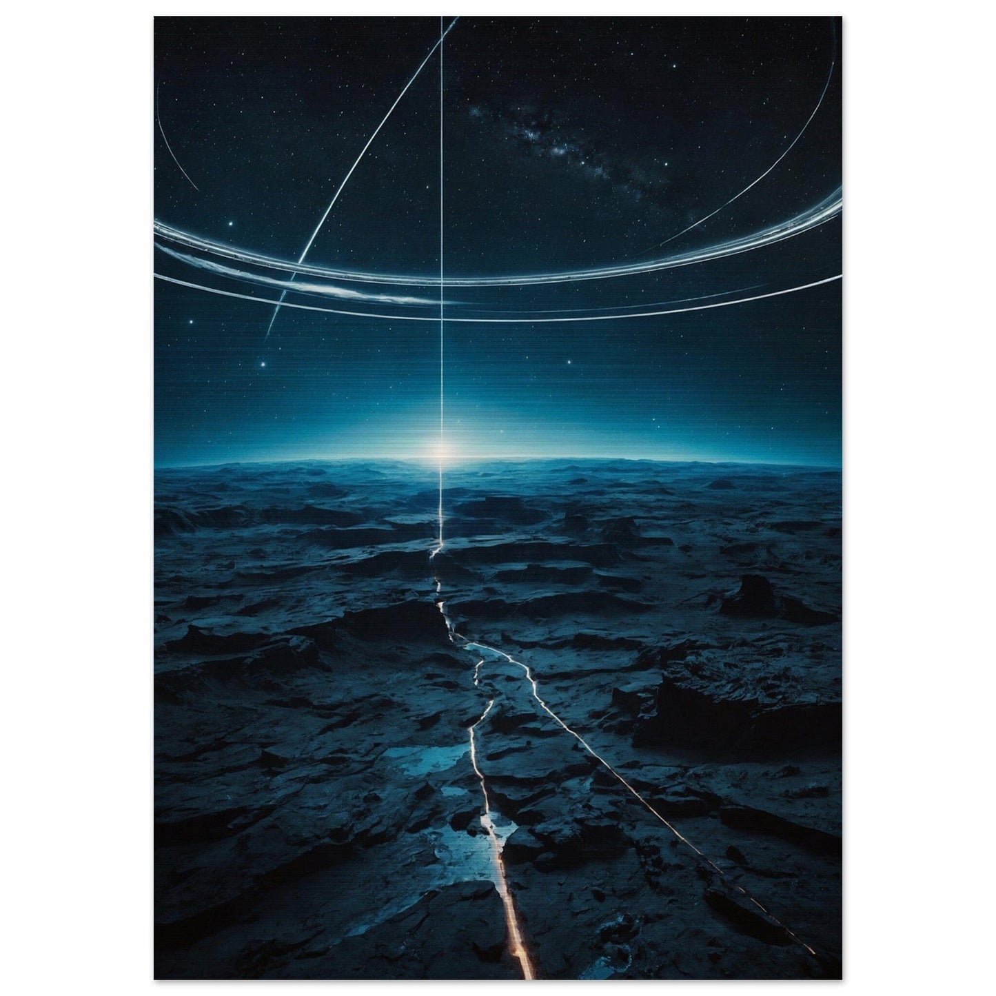 Brushed Aluminium Print - Moderne Kunstwerke mit gebürstetem Finish Print Material Modern Masterpieces 50x70 cm / 20x28″ 