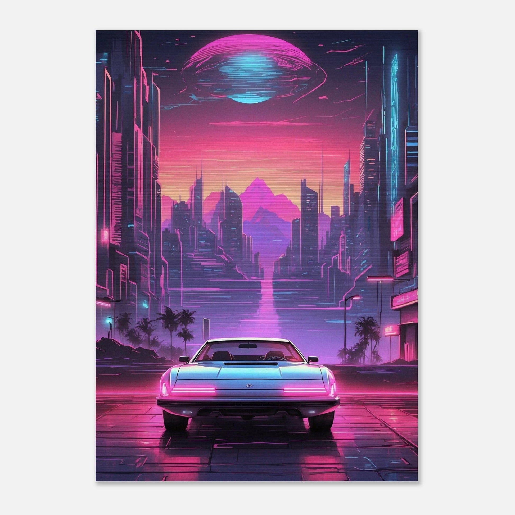 Brushed Aluminium Print - Moderne Kunstwerke mit gebürstetem Finish Print Material Modern Masterpieces 50x70 cm / 20x28″ 