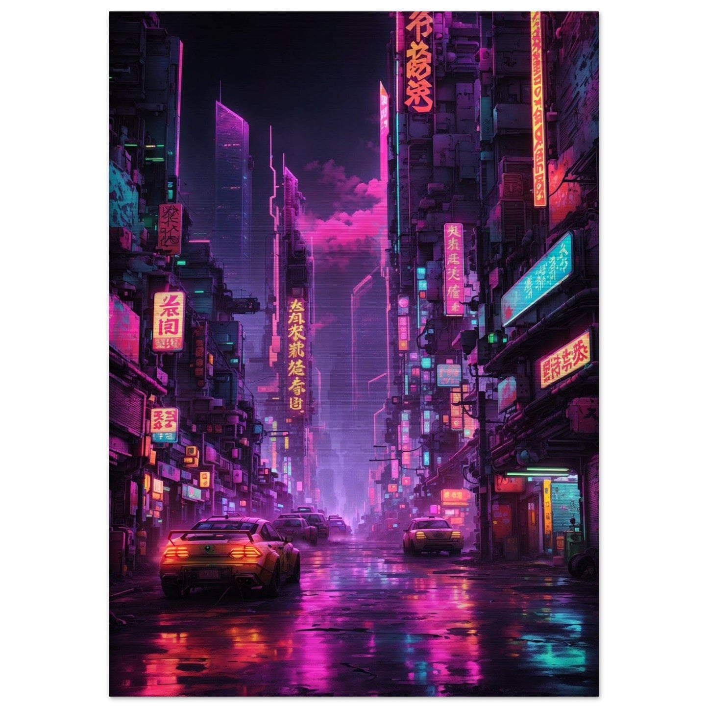 Brushed Aluminium Print - Moderne Kunstwerke mit gebürstetem Finish Print Material Modern Masterpieces 50x70 cm / 20x28″ 