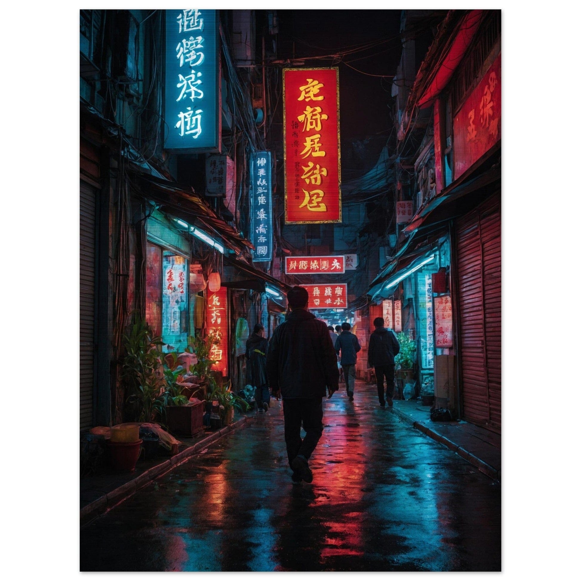 Brushed Aluminium Print - Moderne Kunstwerke mit gebürstetem Finish Print Material Modern Masterpieces 60x80 cm / 24x32″ 