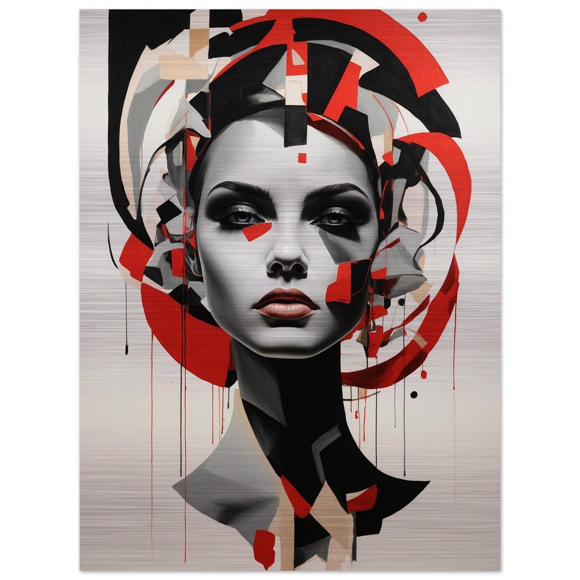 Brushed Aluminium Print - Moderne Kunstwerke mit gebürstetem Finish Print Material Modern Masterpieces 60x80 cm / 24x32″ 