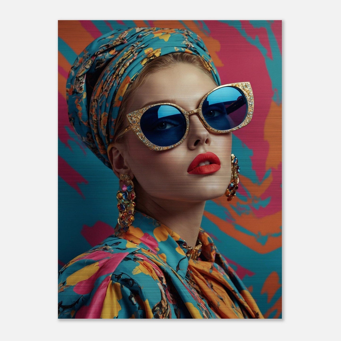 Brushed Aluminium Print - Moderne Kunstwerke mit gebürstetem Finish Print Material Modern Masterpieces 60x80 cm / 24x32″ 