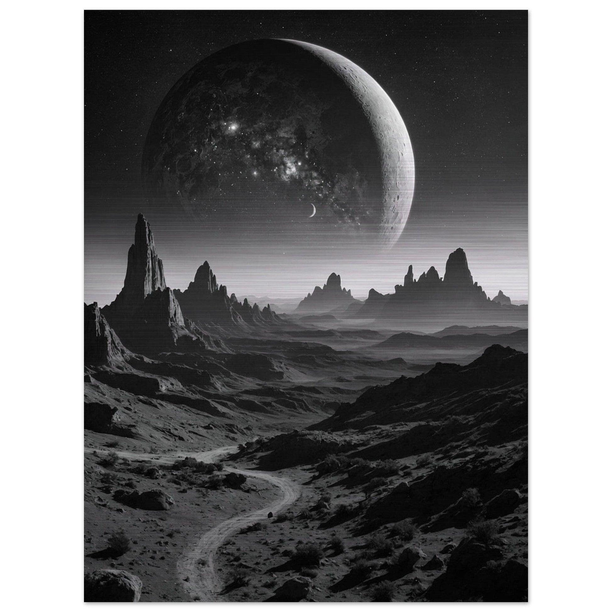 Brushed Aluminium Print - Moderne Kunstwerke mit gebürstetem Finish Print Material Modern Masterpieces 60x80 cm / 24x32″ 